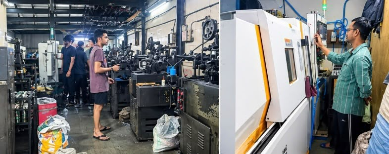 Manufacturing floor