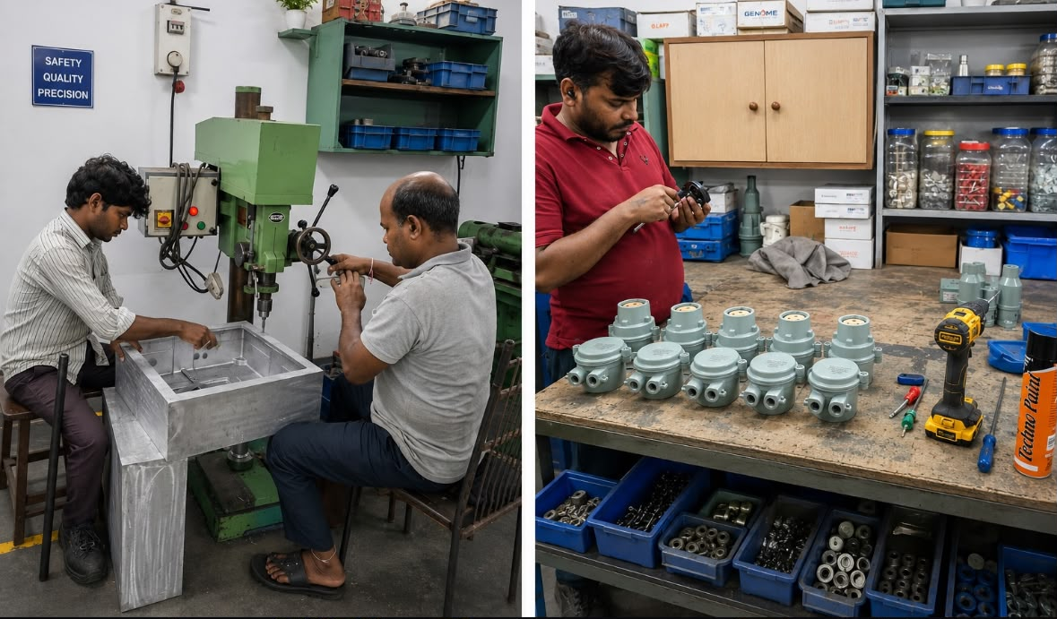 Quality inspection & assembly